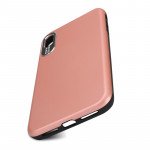 Wholesale iPhone Xr 6.1in Strong Armor Case with Hidden Metal Plate (Red)